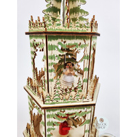 48cm Two Tier Angels Christmas Pyramid image