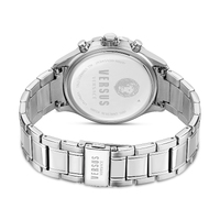 45mm Chrono Lion Stainless Steel Mens Watch With Black Dial By VERSACE image