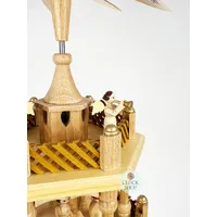 59cm Four Tier Electric Nativity Christmas Pyramid By Richard Glässer image