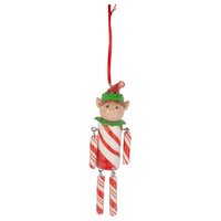 15cm Candy Elf Hanging Decoration- Assorted Designs image