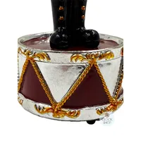 19cm Burgundy & Blue Nutcracker Music Box (Tchaikovsky- The Nutcracker Suite) image