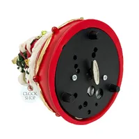 14cm Christmas Tree Music Box With Santa & Reindeer & Snowman (We Wish You A Merry Christmas) image