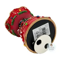 13cm Christmas Carousel Music Box (We Wish You A Merry Christmas) image