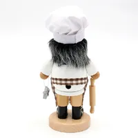 19cm Baker With Christmas Cookies German Incense Burner image