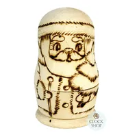 Woodburn Christmas Russian Dolls 9cm (Set Of 3) image