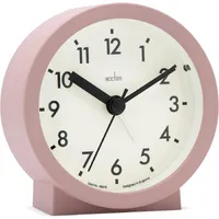 9cm Gaby Dusty Rose Analogue Alarm Clock By ACCTIM image