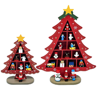 Wooden Decorative Christmas Tree- Assorted Options image