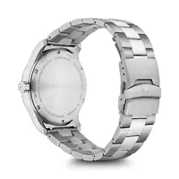 42mm Attitude Stainless Steel Mens Swiss Quartz Watch With Blue Dial By WENGER image