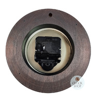 17cm Black Quartz Time & Tide Clock By FISCHER image