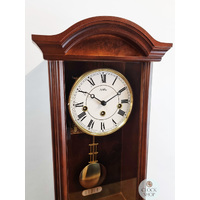 53cm Walnut 8 Day Mechanical Chiming Wall Clock By AMS image