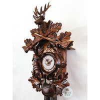 After The Hunt 8 Day Mechanical Carved Cuckoo Clock 59cm By SCHWER image