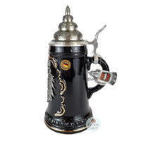 Deutschland Pewter Eagle Beer Stein 0.5L By KING image