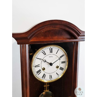 53cm Walnut 14 Day Mechanical Striking Wall Clock By AMS image
