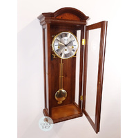 66cm Walnut 8 Day Mechanical Chiming Wall Clock By AMS image