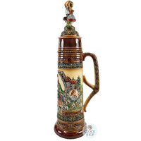 12 Litre Collectors Edition German Beer Stein By KING (Small Crack) image