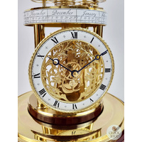 28.5cm Mahogany Astrolabium Mantel Clock By HERMLE  image