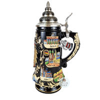 Deutschland Golden Eagle Beer Stein 0.75L By KING image
