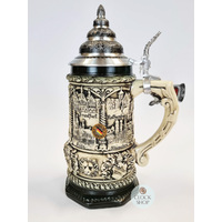 Deutschland Octagonal Beer Stein Rustic 0.75L By KING image