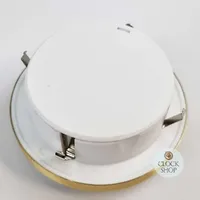 7.2cm Gold Clock Insert With White Dial & Roman Numerals image