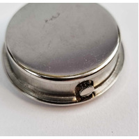 Round Roman Silver 35mm - Quartz Clock Movement image
