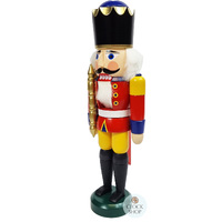 29cm Red & Yellow King Nutcracker By Seiffener image