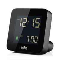 7.5cm Black Digital Alarm Clock By BRAUN image