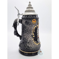Deutschland Pewter Coat Of Arms Eagle Crest Beer Stein 0.5L By KING image