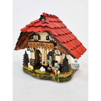 22cm Chalet Weather House With Grandpa By TRENKLE image