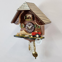 Forest Cabin Battery Chalet Kuckulino With Tractor 16cm By TRENKLE image