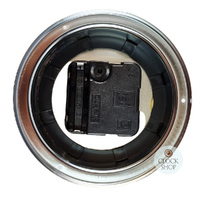 12.5cm Chrome Quartz Tide Clock By FISCHER image
