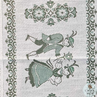 Green Dancers Table Runner By Schatz (100cm) image