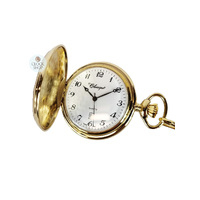 48mm Gold Unisex Pocket Watch With Polished Plain Case By CLASSIQUE (Arabic) image
