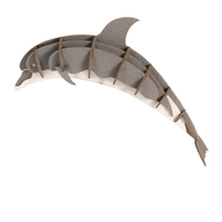 3D Paper Model- Dolphin image