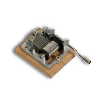 Classic Art Hand Crank Music Box- Village Party (Happy Birthday) image