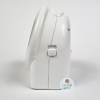 12cm Central White Smartlite Silent Analogue Alarm Clock By ACCTIM image