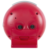 11cm Lulu Red Time Teaching Silent Analogue Alarm Clock By ACCTIM image