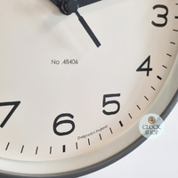 20cm Runwell Dark Grey Wall Clock By ACCTIM image
