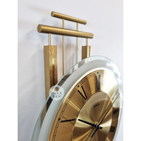 65cm Gold Pendulum Wall Clock With Westminster Chime By AMS image