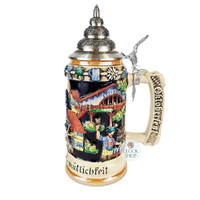 Oktoberfest Panorama Beer Stein 0.75L By KING image