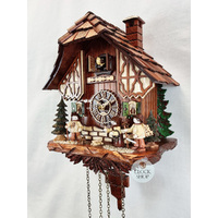 Erzgebirge Figurines Battery Chalet Cuckoo Clock 29cm By TRENKLE image