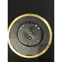 13cm Gold Barometer Insert With Flange and Ivory Dial By FISCHER image