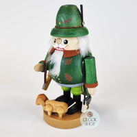 21cm Hunter & Dog Nutcracker By Richard Glässer image