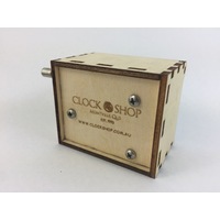 DIY Wooden Music Box For Hand Crank Musical Movements image