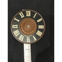 Dial For Cuckoo Clock Wooden Black Dial 130mm image