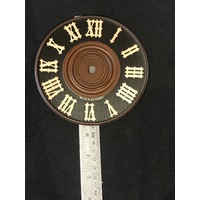 Dial For Cuckoo Clock Wooden Black Dial 140mm image