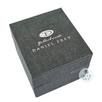 Sterling Silver Pretzel Pendant With Swarovski Zirconia By Daniel Frey image