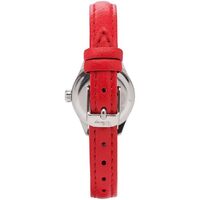 25mm Disney Petite Minnie Mouse Womens Watch With Red Leather Band image
