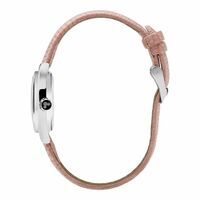 DISNEY Petite Minnie Mouse Watch With Pink Croco Leather Band  image