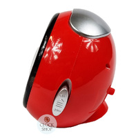 12cm Red Mickey Mouse Musical Analogue Alarm Clock By DISNEY image