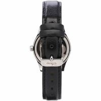 34mm Disney Original Mickey Mouse Unisex Watch With Black Leather Band & White Dial image